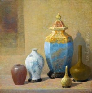 Still Life, The Blue Covered Jar