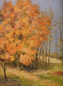 October Landscape by Ernest Albert