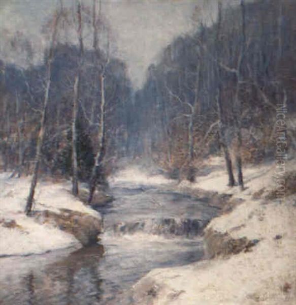 The Rock-bound-brook - view 1