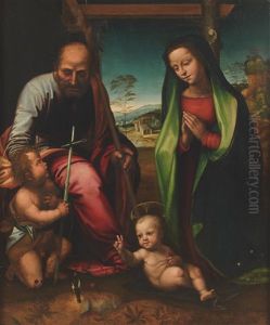 La Sainte Famille Avec Le Jeune Saint Jean Baptiste