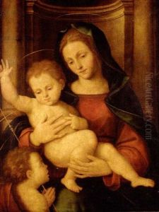 La Virgen, El Nino Y San Juan Bautista