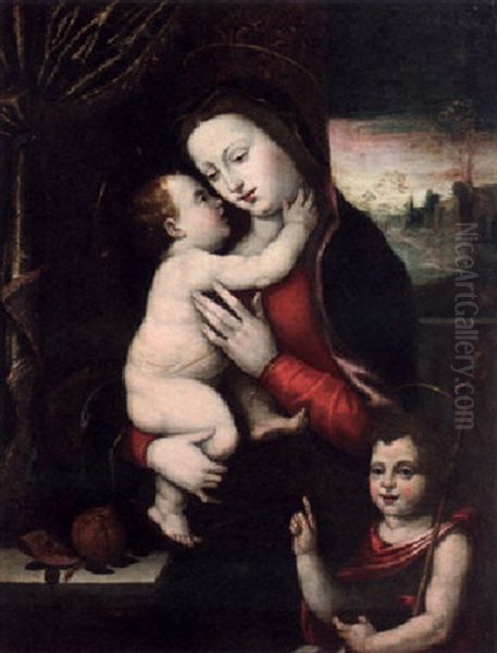 The Madonna And The Child With The Infant Saint John The Baptist - view 1