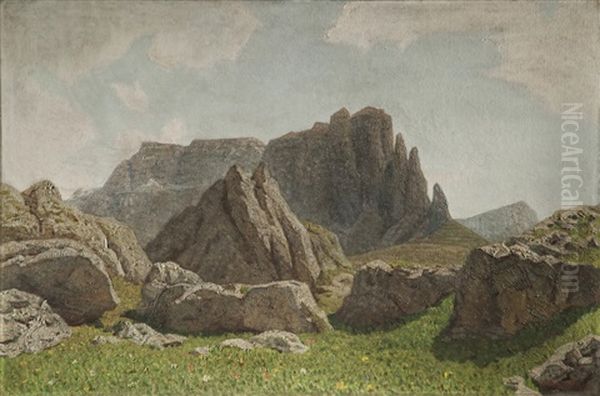 Mattino A Passo Sella - view 1