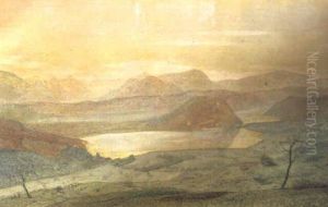 Panorama Da Viconago, Con Effetto Di Sole