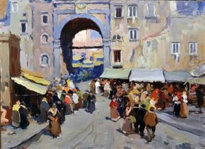 Mercato A Porta Nolana by Luca Albino
