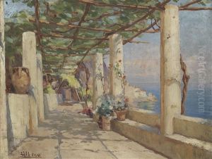 From Salerno To Amalfi (+ Loggia At The Hotel Cappuccini At Amalfi; Pair)