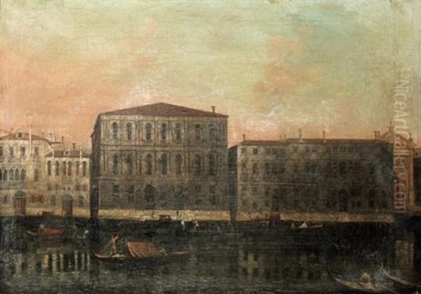 Venice, A View Of The Grande Canal At The Ca'pesaro - view 1