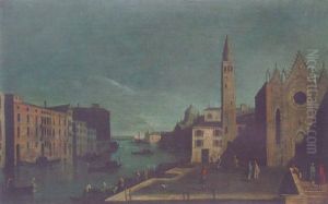 A View On The Grand Canal From Sta. Maria Della Carita A View On The Grand Canal From Sta. Maria Della Carita
