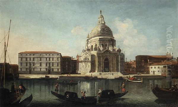 The Grand Canal And Santa Maria Della Salute, Venice - view 1