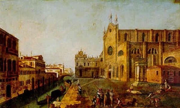 View Of The Church Of Ss. Giovanni E Paolo And The Scuola Di San Marco - view 1