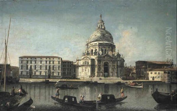 Santa Maria Del Salute From The Grand Canal, Venice - view 1