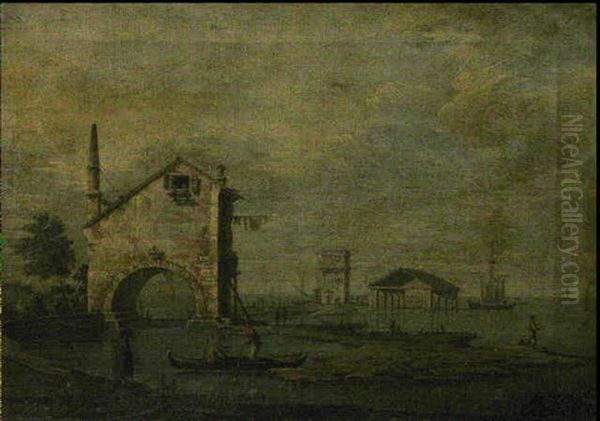 Vue De La Lagune A Venise - view 1