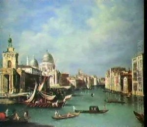 The Entrance To The Grand Canal, Venice The Entrance To The Grand Canal, Venice