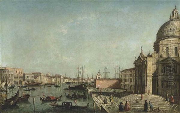 The Bacino Di San Marco, Venice, With Santa Maria Della Salute, The Punta Della Dogana, The Ducal Palace And The Libreria - view 1