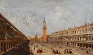Vue De La Place Saint-marc by Francesco Albotto
