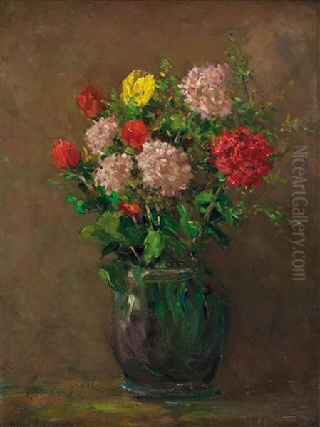 Stilleben Mit Blumen In Vase - view 1