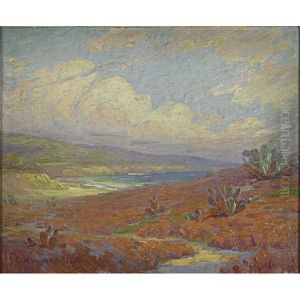 The Coast Of Santa Monica, California (+ Grand Canyon; 2 Works) by Henry James Albright