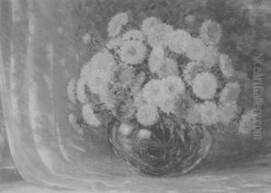 Asters by Henry James Albright