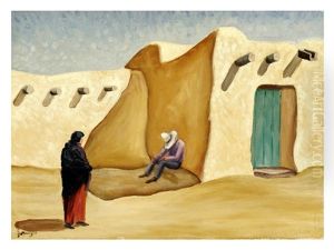 La Siesta by Lloyd Lhron Albright
