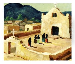 Worshipers by Lloyd Lhron Albright