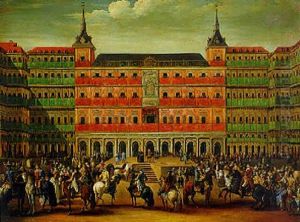 The Entrance Of Carlos Iii To The Plaza Mayor In Madrid