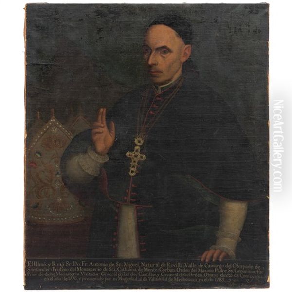 Retrato De Don Fray Antonio De San Miguel. - view 1