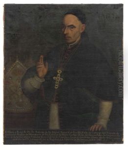 Portrait Of Fruiar Antonio De San Manuel