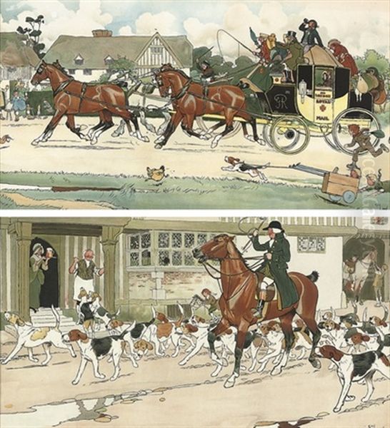 A Race (+ Hunting Morning; Pair) - view 1