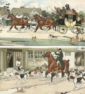 A Race (+ Hunting Morning; Pair)