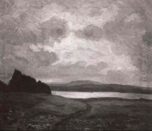 Landschaft Mit See