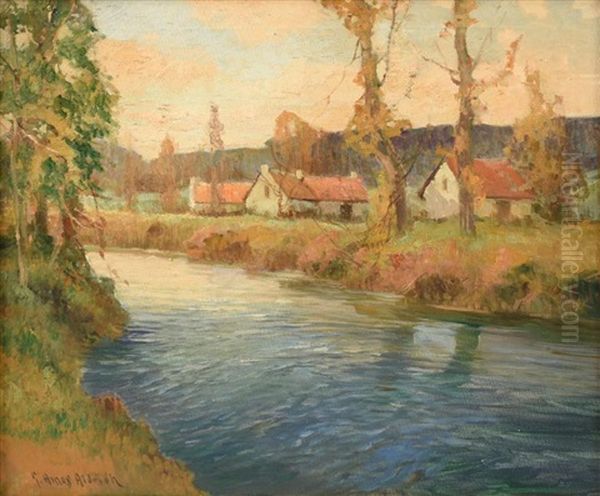 Normandy Canal Scene - view 1