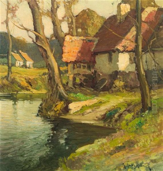 Normandy River Scene - view 1