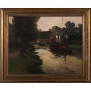 Canal Scene Canal Scene