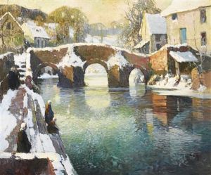 The Bridge At Quimperle, Brittany The Bridge At Quimperle, Brittany