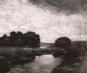 Brittany Landscape by George Ames Aldrich