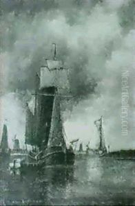 Unloading by Frederick James Aldridge