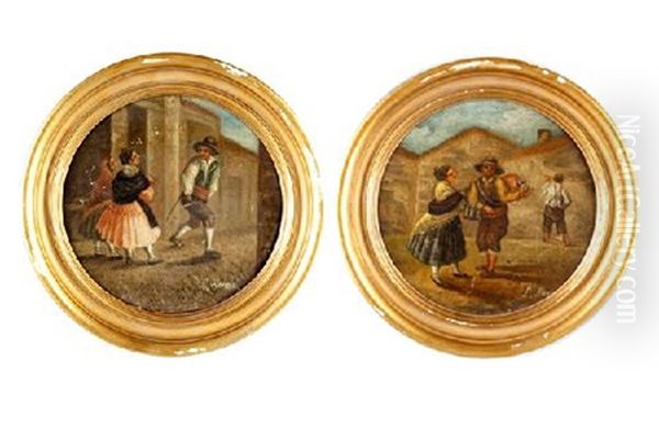 Escenas Satiricas (pair) - view 1