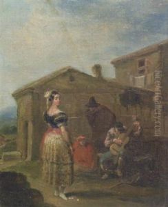 Le Musicien by Leonardo Alenza Y Nieto