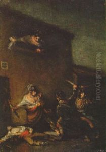 Rina En La Venta by Leonardo Alenza Y Nieto
