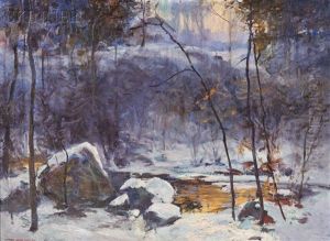 Woodland Sunset In Winter Woodland Sunset In Winter