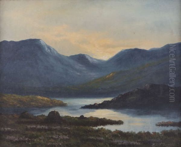 Evening, Kylemore, Connemara - view 1
