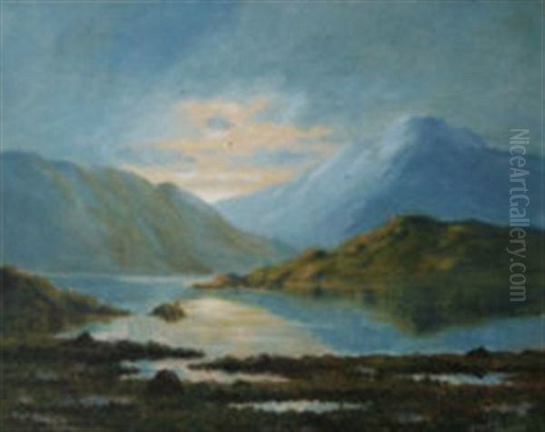 Evening On Killary, Connemara - view 1