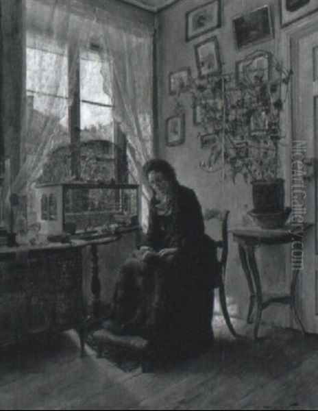 Reading By The Afternoon Light - view 1