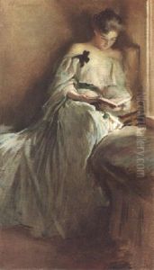 A Quiet Corner by John White Alexander