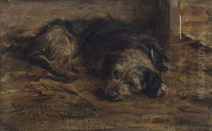A Sleeping Lurcher A Sleeping Lurcher
