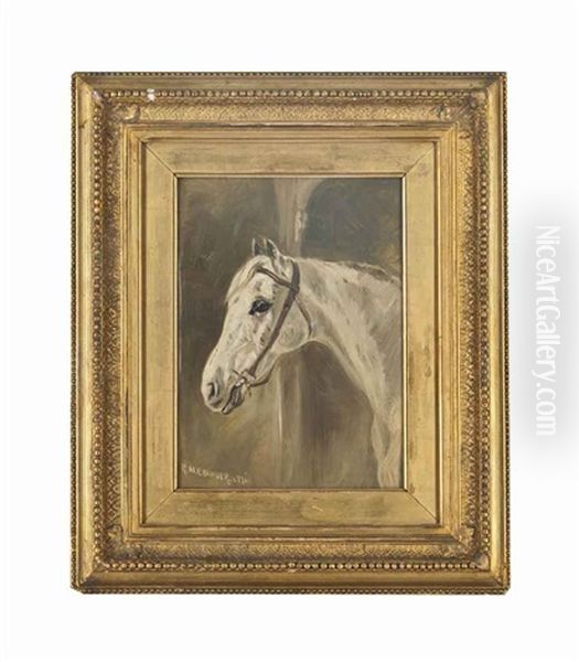 The Head Of A White Horse - view 1