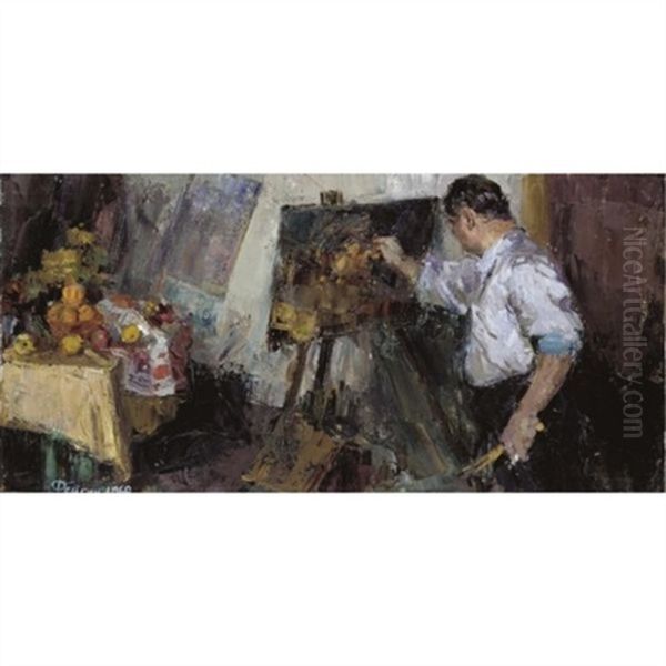 The Artist At Work - view 1