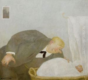 Der Gluckliche Vater by Hermann Abeking