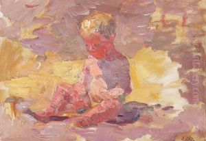 Nino En La Playa, Mar Del Plata by Antonio Alice
