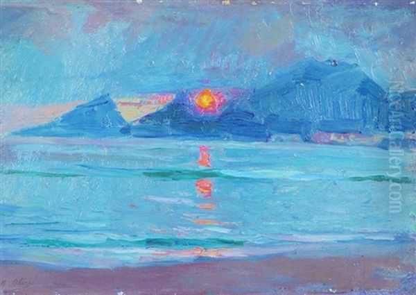 Crepusculo En La Playa De Ipanema - view 1